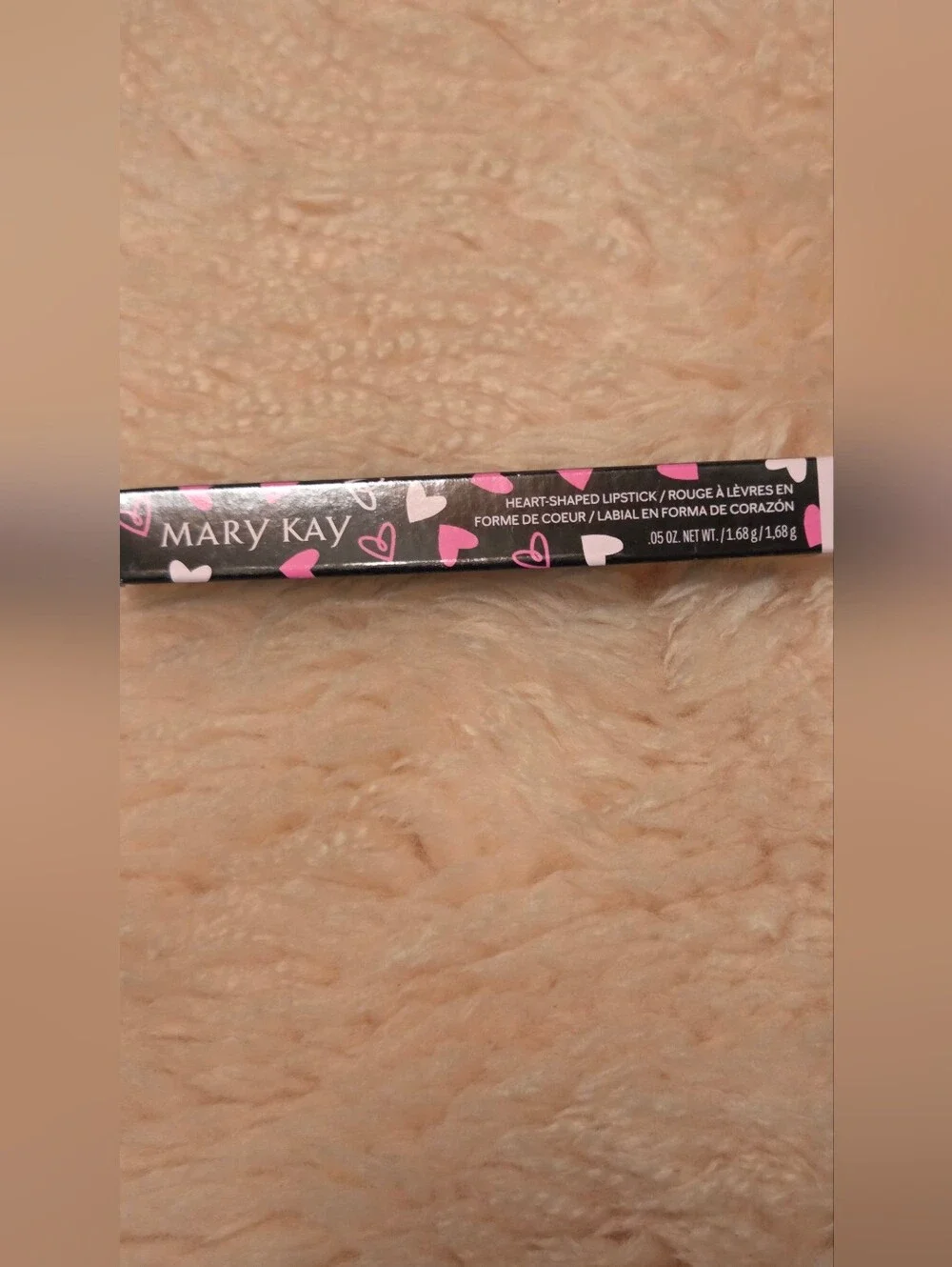 NIB Mary Kay Limited Edition Heart Shaped Lipstick Courageous Pink 179763 0.05oz